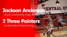 2 Three Pointers vs Aplington-Parkersburg 