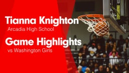 Game Highlights vs Washington  Girls