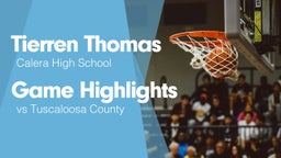 Game Highlights vs Tuscaloosa County 