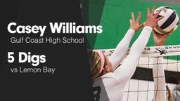 5 Digs vs Lemon Bay