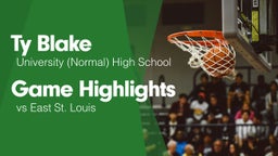 Game Highlights vs East St. Louis 