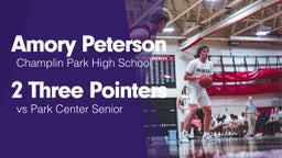 2 Three Pointers vs Park Center Senior 