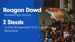 2 Steals vs East Bridgewater Girls' Varsity Basketball