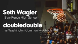 Double Double vs Washington Community Schools