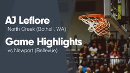 Game Highlights vs Newport  (Bellevue)
