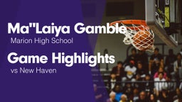 Game Highlights vs New Haven 