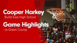 Game Highlights vs Green County 