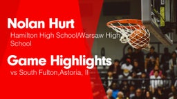 Game Highlights vs South Fulton,Astoria, Il