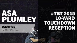 #TBT 2015: 10-yard Touchdown Reception vs Sabinal 