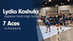 7 Aces vs Kaukauna 