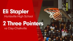 2 Three Pointers vs Clay-Chalkville 