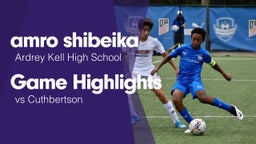 Game Highlights vs Cuthbertson 