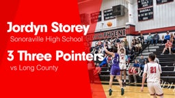 3 Three Pointers vs Long County 