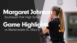 Game Highlights vs Martensdale-St. Mary's 