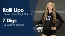 7 Digs vs Corona del Sol 