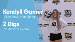2 Digs vs Andover Central 