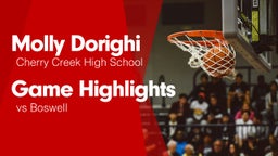 Game Highlights vs Boswell  