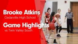 Game Highlights vs Twin Valley South 