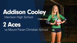 2 Aces vs Mount Paran Christian School