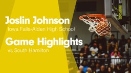 Game Highlights vs South Hamilton  