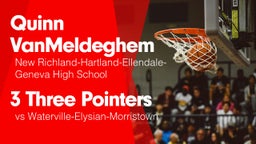 3 Three Pointers vs Waterville-Elysian-Morristown 