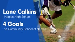 4 Goals vs Community School of Naples