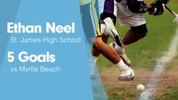 5 Goals vs Myrtle Beach 