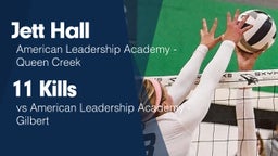 11 Kills vs American Leadership Academy - Gilbert 