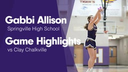 Game Highlights vs Clay Chalkville