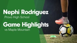 Game Highlights vs Maple Mountain 