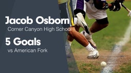5 Goals vs American Fork