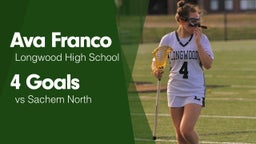 4 Goals vs Sachem North 