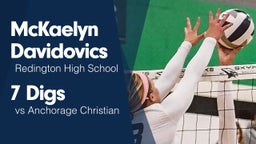 7 Digs vs Anchorage Christian 