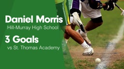 3 Goals vs St. Thomas Academy  