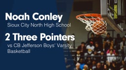 2 Three Pointers vs CB Jefferson Boys' Varsity Basketball