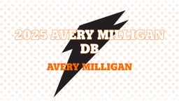 2025 Avery Milligan DB