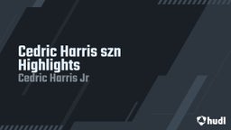 Cedric Harris szn Highlights