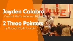 2 Three Pointers vs Council Bluffs Lincoln 