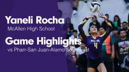 Game Highlights vs Pharr-San Juan-Alamo Southwest 