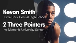 2 Three Pointers vs Memphis University School