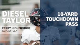 10-yard Touchdown Pass vs Tolleson 