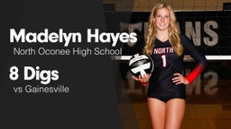 8 Digs vs Gainesville 