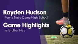 Game Highlights vs Brother Rice 