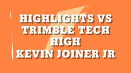 Highlights VS Trimble Tech High