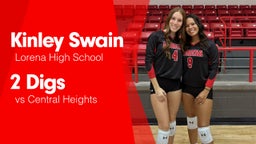 2 Digs vs Central Heights 