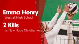 2 Kills vs New Hope Christian Academy