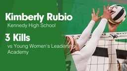 3 Kills vs Young Women's Leadership Academy