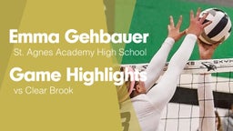 Game Highlights vs Clear Brook 