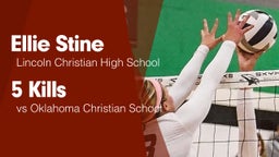 5 Kills vs Oklahoma Christian School
