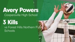 3 Kills vs Forest Hills Northern Public Schools